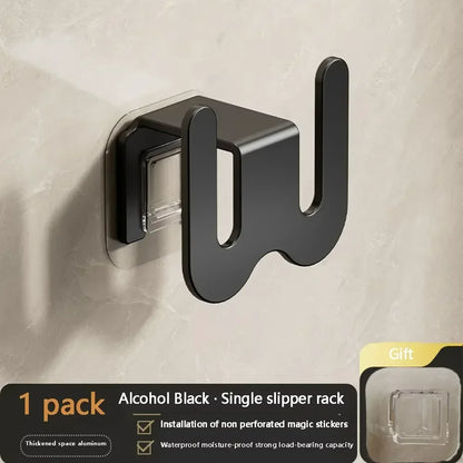 No-Drill Slipper Storage Hook – Space-Saving Wall-Mounted Shoe Rack for Ideal for Bathrooms, Cupboards & Entranceways