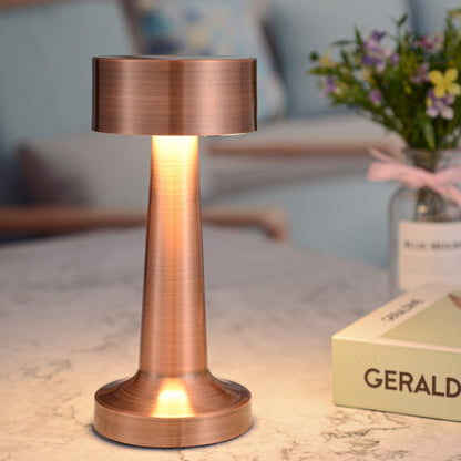 Portable Cordless LED Desktop Lamp For Cafe Bar Living Room USB Rechargeable Desktop Night Lamp For Home Office