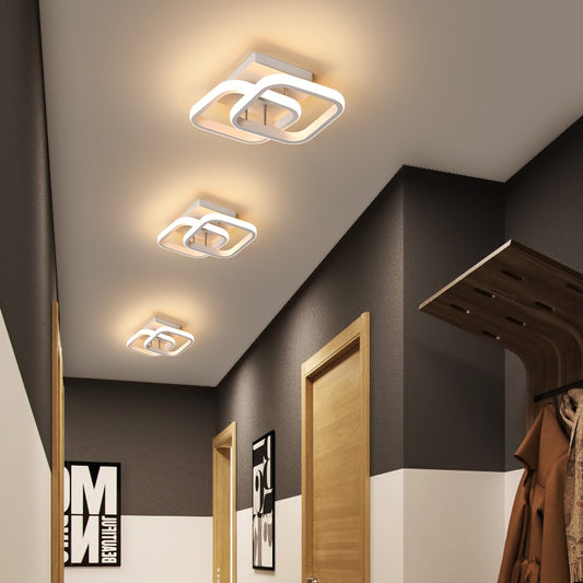 Modern LED Ceiling Chandelier For Corridor Foyer Reception Room Contemporary Living Room Dining Room Interior Lighting