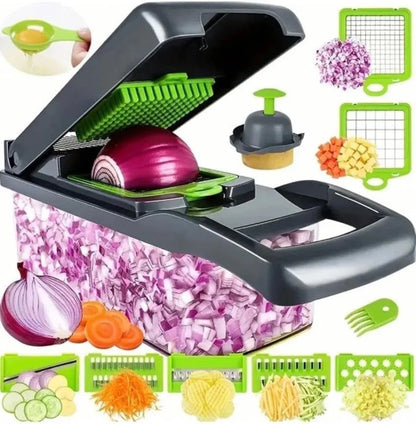14/16 in 1 Multifunctional Vegetable Chopper: Your Ultimate Kitchen Companion