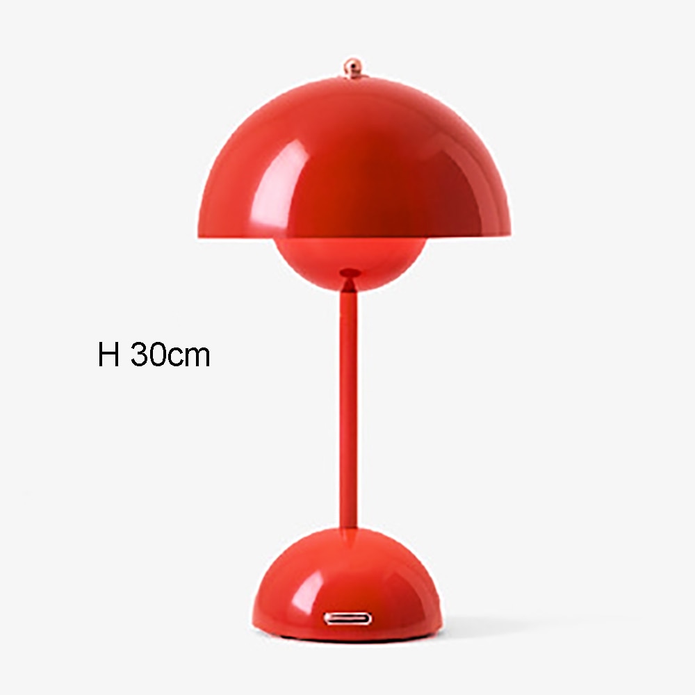 Modern Italian Sculptured Designer Desk Light LED USB Rechargeable Cordless Portable Night Lamp For Desk Coffee Table Study