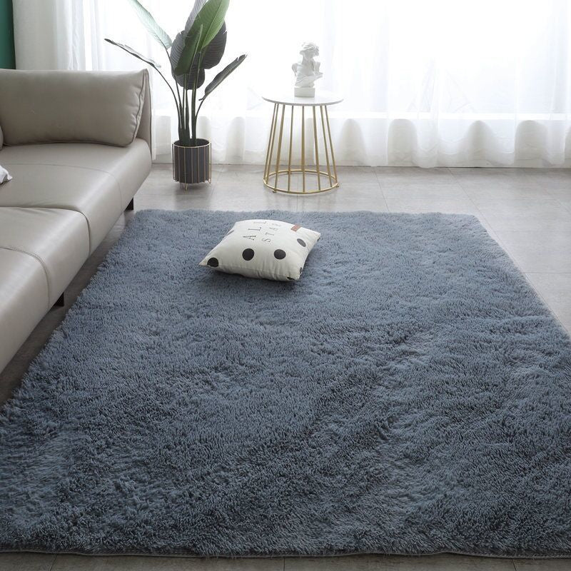 Thick Soft Plush Pile Area Rug For Living Room Deep & Fluffy Non-Slip Mat White Carpet For Modern Home Decor - Multiple Colors & Sizes