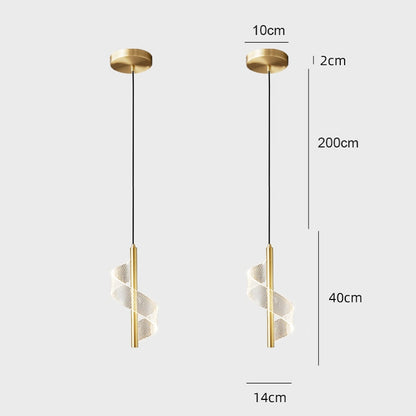Contemporary Designer Nordic LED Pendant Lights Modern Hanging Lanterns For Bedside Decoration Elegant Living Room Dining Room Lighting