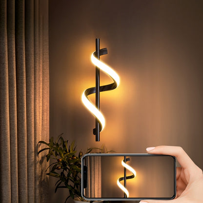Graceful Curve Lustre LED Pendant Light Elegant Styling Hanging Lighting Fixtures For Living Room Dining Room Modern Interior Lighting