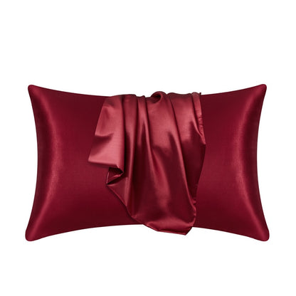 Discover The Magic 100% Silk Pillow Cover Premium Stylish Silky Satin Home Decor Bedroom Accessory Smooth Cool Feeling