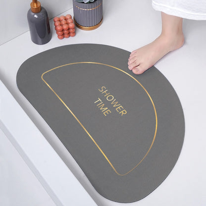 Non-Slip Nappa Skin Rubber Mat for Bathroom Kitchen And Entrance Hall Super Absorbent