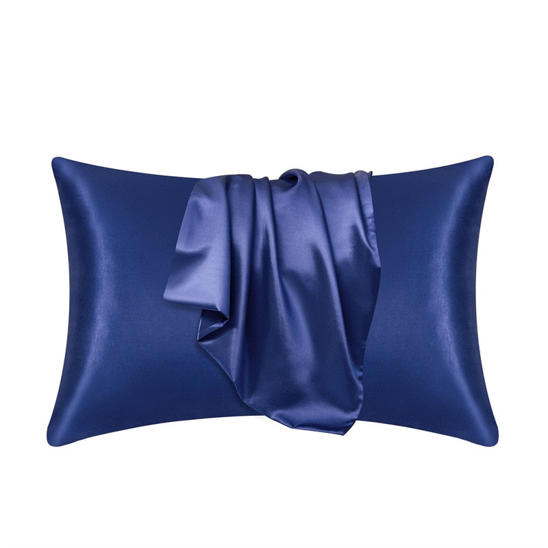 Discover The Magic 100% Silk Pillow Cover Premium Stylish Silky Satin Home Decor Bedroom Accessory Smooth Cool Feeling