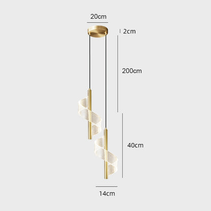 Contemporary Designer Nordic LED Pendant Lights Modern Hanging Lanterns For Bedside Decoration Elegant Living Room Dining Room Lighting