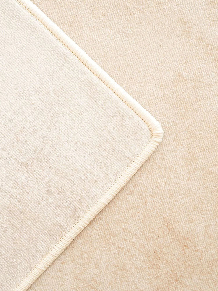 Luxurious Minimalist Beige Nordic Carpet Rug Subtle Patterned Large Area Rug For Living Room Bedroom Contemporary Home Carpeting