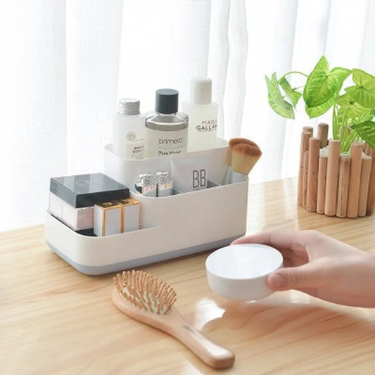 Elegant Makeup Storage Box – Drawer Organizer for Vanity Essentials & Tabletop Tidiness