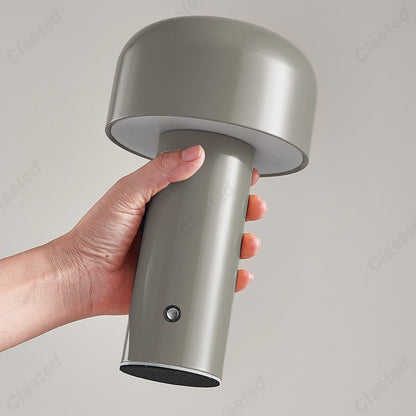 Italian Designer Table Lamp Night Light Modern Sculptures Design Portable Cordless Touch Rechargeable USB Desktop Lamp