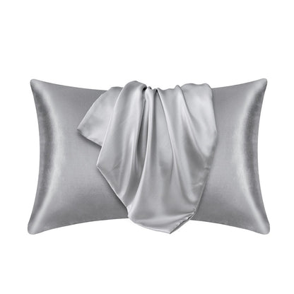 Discover The Magic 100% Silk Pillow Cover Premium Stylish Silky Satin Home Decor Bedroom Accessory Smooth Cool Feeling