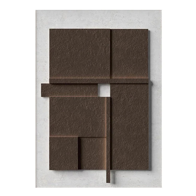 Nordic Geometric 3D Effect Canvas Painting: Elevate Your Space with Abstract Minimalist Aesthetics
