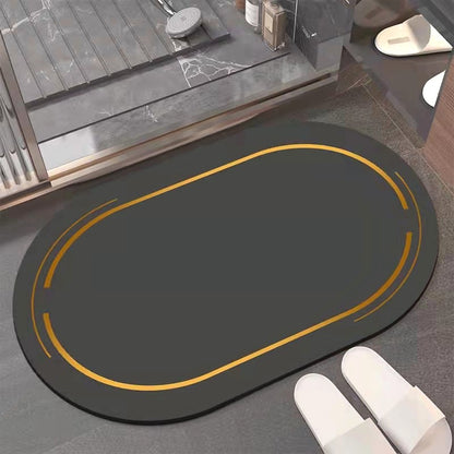 Non-Slip Nappa Skin Rubber Mat for Bathroom Kitchen And Entrance Hall Super Absorbent