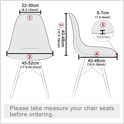 Solid Color Chair Covers Stretchy and Stylish Universal Chair Protectors for Home, Bar, Hotel and Party