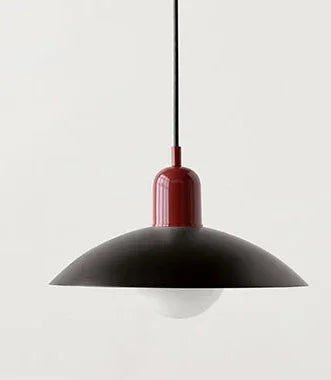 Modern Retro Bauhaus Pendant Light For Dining Room Table Kitchen Worktop Study Lamp Simple Stylish LED Lighting Fixture For Contemporary Home Office Interiors