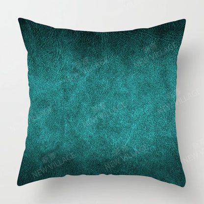 Modern Abstract Aqua Green Liquid Marble Print Cushion Cover Home Decor Sofa Throw Pillow Cover Multiple Sizes Available