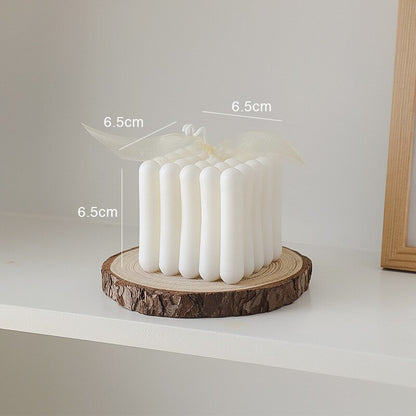 Creative Ball Cube Scented Candles Soy Wax White Geometric Aromatherapy Candles Home Minimalist Nordic Home Decoration