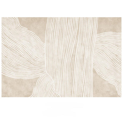 Luxurious Minimalist Beige Nordic Carpet Rug Subtle Patterned Large Area Rug For Living Room Bedroom Contemporary Home Carpeting