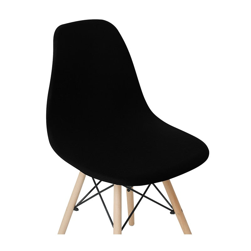 Solid Color Chair Covers Stretchy and Stylish Universal Chair Protectors for Home, Bar, Hotel and Party