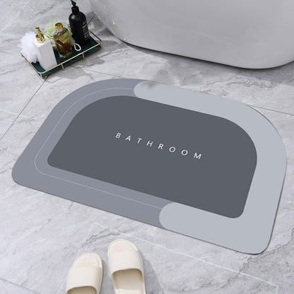 Non-Slip Nappa Skin Rubber Mat for Bathroom Kitchen And Entrance Hall Super Absorbent