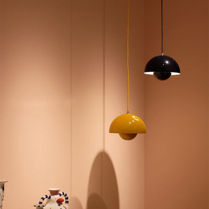 Colorful Flower Bud Nordic LED Pendant Lights For Kitchen Living Room Dining Room Modern Home Interior Lighting