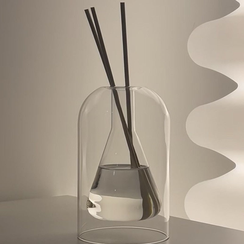 Traditional Japanese Aromatherapy Glass Diffuser Jar For Essential Oils etc Accessories For Living Room Bedroom