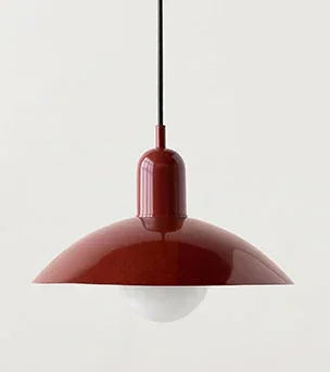 Modern Retro Bauhaus Pendant Light For Dining Room Table Kitchen Worktop Study Lamp Simple Stylish LED Lighting Fixture For Contemporary Home Office Interiors
