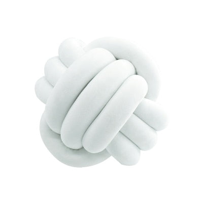 Big Knot Cushion Sofa Throw Pillow Soft Round Handmade Knotted Ball Car Bedding Stuffed Pillow For Bedroom Living Room