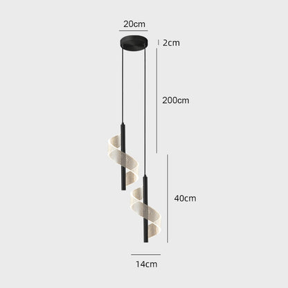 Contemporary Designer Nordic LED Pendant Lights Modern Hanging Lanterns For Bedside Decoration Elegant Living Room Dining Room Lighting