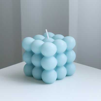 Creative Ball Cube Scented Candles Soy Wax White Geometric Aromatherapy Candles Home Minimalist Nordic Home Decoration