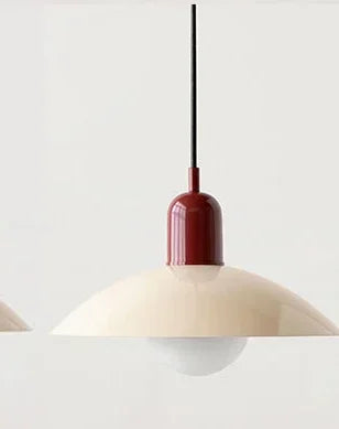 Modern Retro Bauhaus Pendant Light For Dining Room Table Kitchen Worktop Study Lamp Simple Stylish LED Lighting Fixture For Contemporary Home Office Interiors