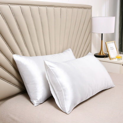 Discover The Magic 100% Silk Pillow Cover Premium Stylish Silky Satin Home Decor Bedroom Accessory Smooth Cool Feeling