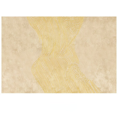 Luxurious Minimalist Beige Nordic Carpet Rug Subtle Patterned Large Area Rug For Living Room Bedroom Contemporary Home Carpeting