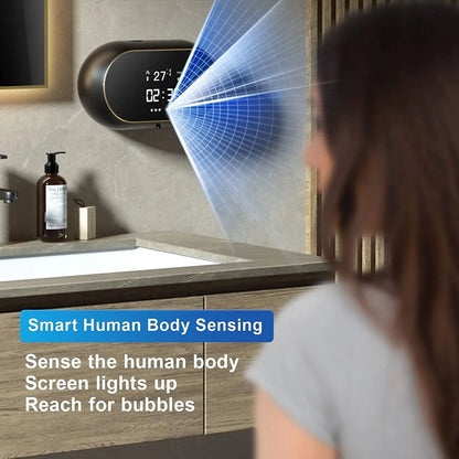 Automatic Liquid Foam Soap Dispenser For Bathroom Kitchen: Smart, Stylish, and Hygienic