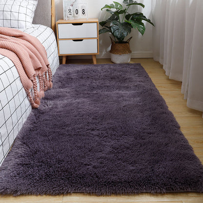 Thick Soft Plush Fluffy Rug For Bedroom Living Room Deep Pile Faux Furry Floor Rug For Contemporary Home Interior Decor:
