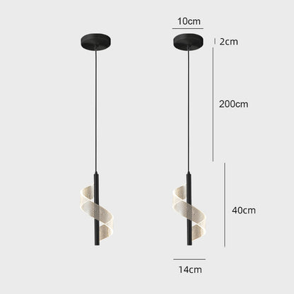 Contemporary Designer Nordic LED Pendant Lights Modern Hanging Lanterns For Bedside Decoration Elegant Living Room Dining Room Lighting