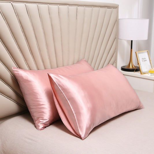 Discover The Magic 100% Silk Pillow Cover Premium Stylish Silky Satin Home Decor Bedroom Accessory Smooth Cool Feeling