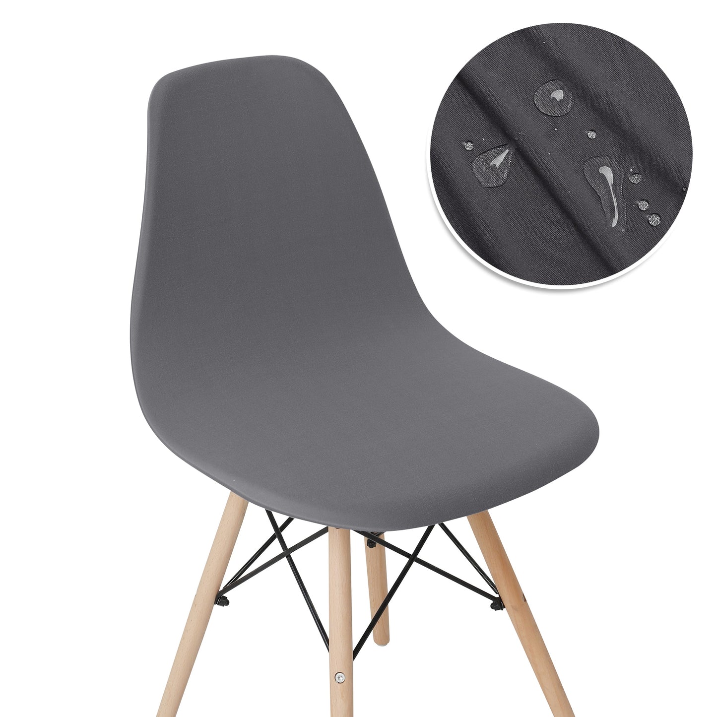 Solid Color Chair Covers Stretchy and Stylish Universal Chair Protectors for Home, Bar, Hotel and Party