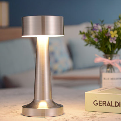 Portable Cordless LED Desktop Lamp For Cafe Bar Living Room USB Rechargeable Desktop Night Lamp For Home Office