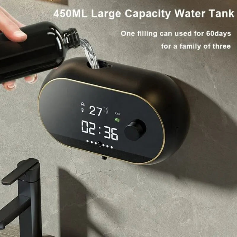Automatic Liquid Foam Soap Dispenser For Bathroom Kitchen: Smart, Stylish, and Hygienic