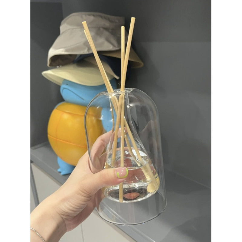 Traditional Japanese Aromatherapy Glass Diffuser Jar For Essential Oils etc Accessories For Living Room Bedroom