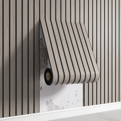 Self-Adhesive Wall Panels – 3D Vertical Stripe Wall Covering for Stylish Modern Home & Office Decor