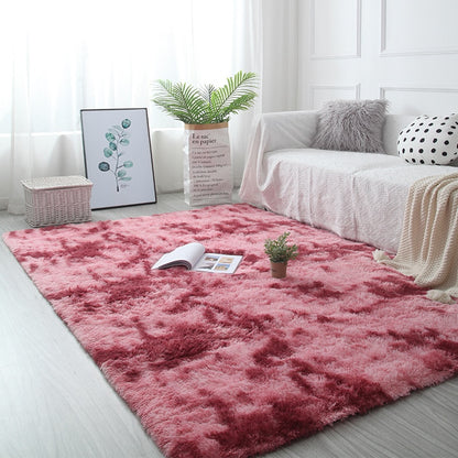 Thick Soft Plush Pile Area Rug For Living Room Deep & Fluffy Non-Slip Mat White Carpet For Modern Home Decor - Multiple Colors & Sizes