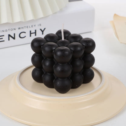 Creative Ball Cube Scented Candles Soy Wax White Geometric Aromatherapy Candles Home Minimalist Nordic Home Decoration