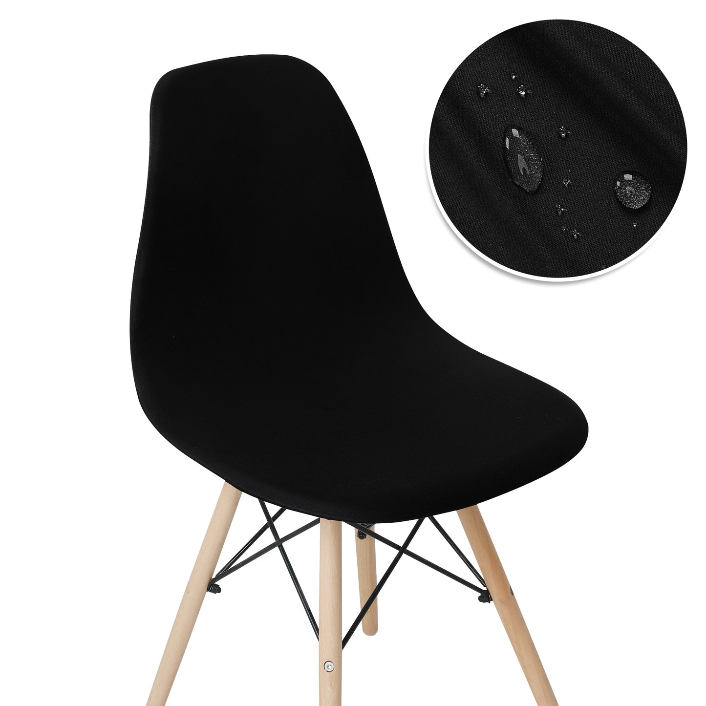 Solid Color Chair Covers Stretchy and Stylish Universal Chair Protectors for Home, Bar, Hotel and Party