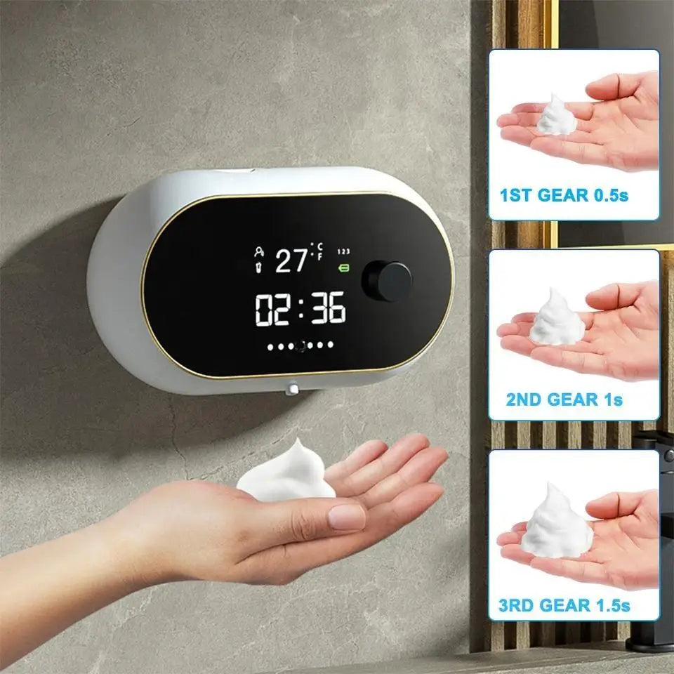 Automatic Liquid Foam Soap Dispenser For Bathroom Kitchen: Smart, Stylish, and Hygienic