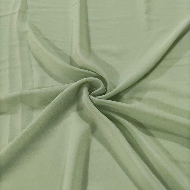 Elegant Chiffon Table Runner 30x300cm Table Drape Romantic Boho Table Runner Decoration for Wedding Birthday Party Bridal Valentine's Day Table Decoration
