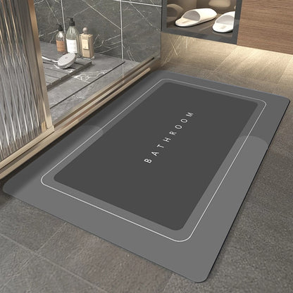 Non-Slip Nappa Skin Rubber Mat for Bathroom Kitchen And Entrance Hall Super Absorbent