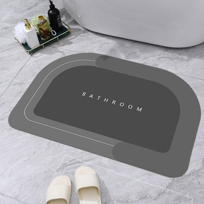 Non-Slip Nappa Skin Rubber Mat for Bathroom Kitchen And Entrance Hall Super Absorbent
